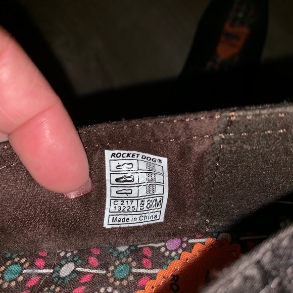 Rocket dog SLIPON ballet style Slip ons 8.5 BROWN - Picture 2 of 3